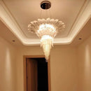 Ljojo Luxe Murano Crystal Chandelier for Villa Staircase Hall & Living Room