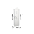 Ljojo Makeup Brush Storage Box Dustproof Transparent Organizer