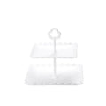 Ljojo 3-Layer Fruit Tray for Party Desserts, Snacks, and Fruits