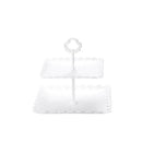 Ljojo 3-Layer Fruit Tray for Party Desserts, Snacks, and Fruits