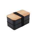 Ljojo Stackable Bento Lunch Box Set with Insulated Bag