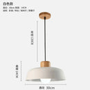 Nordic Style Chandelier: Modern Solid Wood Lamps by Ljojo