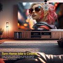 Ljojo™ Magcubic 4K WiFi 6 Android 11 Portable Projector for Home Outdoor Cinema