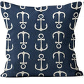Ljojo Marine Themed Throw Pillow Covers, Home Décor, Sofa Bed Pillowcases 45x45