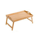 Bamboo Mini Dining Table for Breakfast & Dessert, Ljojo Living Room Bedroom Essential