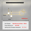 Ljojo LED Chandelier with Spotlights - Luxury Cluster Pendant Light for Dining Room & Kitchen Island