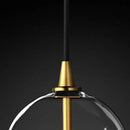 G4 Led Pendant Light Fixture Nordic Gold Metal Dining Room Hanging Lamp by Ljojo