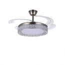 Nordic Invisible Silent Ceiling Fan Lamps - Minimalist Modern Home Decor by Ljojo