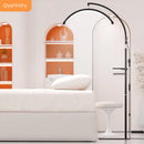 Ljojo Modern Moonlight With Storage Tray Semi Circular Floor Light Eyelash Makeup LED Fixture