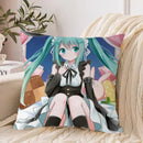 Ljojo 40*40 Hatsune Miku Pillow Cover Set for Stylish Bed Decor