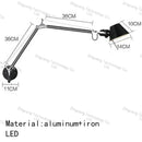 Italian Designer Desk Lamp: Modern Folding Long Arm Reading Light by Ljojo