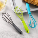 Ljojo Mini Silicone Egg Beater & Mixer for Kids - Baking & Cooking Tool
