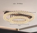 Modern Luxury Crystal Chandelier for Living Room by Ljojo - Elegant Indoor Lighting Fixture