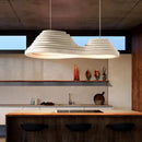 Wabi-sabi Resin Hanging Chandelier Lamp Modern Irregular Pendant Light by Ljojo