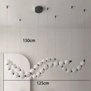 Modern LED Pendant Light for Living Dining Kitchen Chandelier by Ljojo - Minimalist Home Decor Fixtures