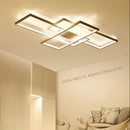 LED Ceiling Light Rectangular Nordic Living Room Lamp Simple Modern Atmosphere Ljojo