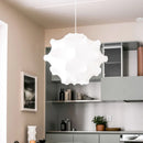 Unique Wabi-Sabi LED Ceiling Chandelier Lamp Modern Silk Pendant Light by Ljojo