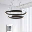 Ljojo Minimalist C-shaped Pendant Light for Restaurant Bar, Bedroom, and Living Room