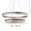 Modern Acrylic Pendant Light for Living Room - Luxurious Glossy Chandelier by Ljojo