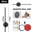 Ljojo LED Rechargeable Wall Light with Wireless Remote Control for Bedroom & Bathroom Lighting