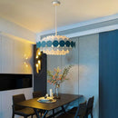 Ljojo Minimalist LED Chandelier Pendant Light for Living Room and Bedroom