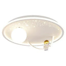 Astronaut Ceiling Light Modern Cartoon Children's Bedroom Fixture - Ljojo