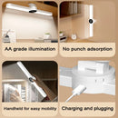 LED Hanging Desk Lamp Magnetic Clock USB Rechargeable Stepless Dimming Night Light by Ljojo