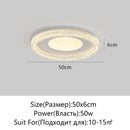 LED Modern Ring Ceiling Lamp For Living Room | Stylish Home Lighting by Ljojo