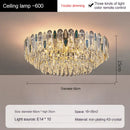Crystal Shell Villa Luxury Ceiling Light Chandelier - Ljojo