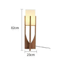 Ljojo Industrial Standing LED Floor Lamp Modern Retro Art Creative Living Room Chandelier