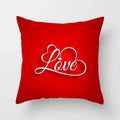 Ljojo Love Heart Cushion Cover for Living Room Sofa Valentine's Day Home Decor