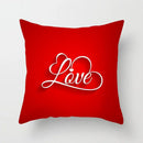 Ljojo Love Heart Cushion Cover for Living Room Sofa Valentine's Day Home Decor