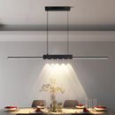 Ljojo LED Pendant Lamp: Modern Minimalist Stripe Design for Bedroom Living Room Lighting