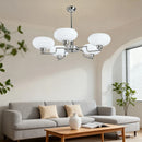 Nordic Vintage Silver LED Pendant Light for Living Room Dining Bedroom by Ljojo
