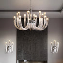 Luxury Crystal Chandelier Nordic Style Modern Glass Pendant Light by Ljojo