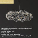 Ljojo Luxury Bubble Cloud LED Pendant Chandelier for Living Dining Room Home Decor