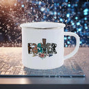 Easter Rabbit Car Enamel Mug Set by Ljojo