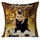Audrey Hepburn Plush Cushion Cover by Ljojo - Home Decor Sofa Pillow Cover