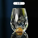 Ljojo Light Luxury Gold Foil Crystal Baijiu Cup Set Glass Wine Dispenser Home Set