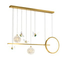 Ljojo Luxury Butterfly Gypsophila LED Chandelier Pendant Light Modern Decor Dining Bedroom Living Room