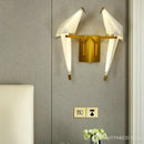 Ljojo Little Bird LED Wall Lamp: Modern Nordic Wall Sconce for Bedroom & Living Room