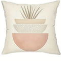 Geometric Leaf Pattern Pillow Cover for Bohemian Home Decor - Ljojo