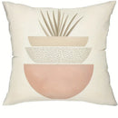Geometric Leaf Pattern Pillow Cover for Bohemian Home Decor - Ljojo