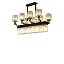 Ljojo Luxury Crystal Chandelier: Modern Duplex Main Lighting for High-Grade Living Room