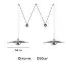 Modern Minimalist LED Pendant Light for Bedroom | Ljojo Chandelier for Dining Room & Living Room