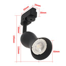 Ljojo Mini GU10 Track Lights for Ceiling Spotlighting and Accent Wall Art