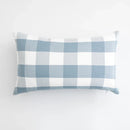Ljojo Light Blue Plaid Pillow Cover 30x50cm/45x45cm - Home Decor Sofa Cushion