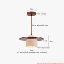 Japanese Wabi-sabi LED Stone Pendant Light for Home Decor | Square Columnar Shape Chandelier