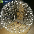 Modern Nordic Stainless Steel Spark Ball LED Pendant Lights Chandelier for Home Decoration - Ljojo
