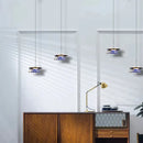 Blue Chinese Style Flower Cup Pendant Lights - Charming Kitchen and Dining Room Decor by Ljojo.